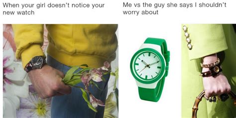 gucci face meme|Gucci watch memes.